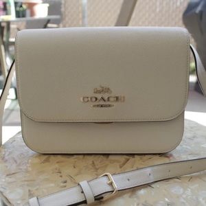 Coach Brynn Flap Crossbody in Chalk